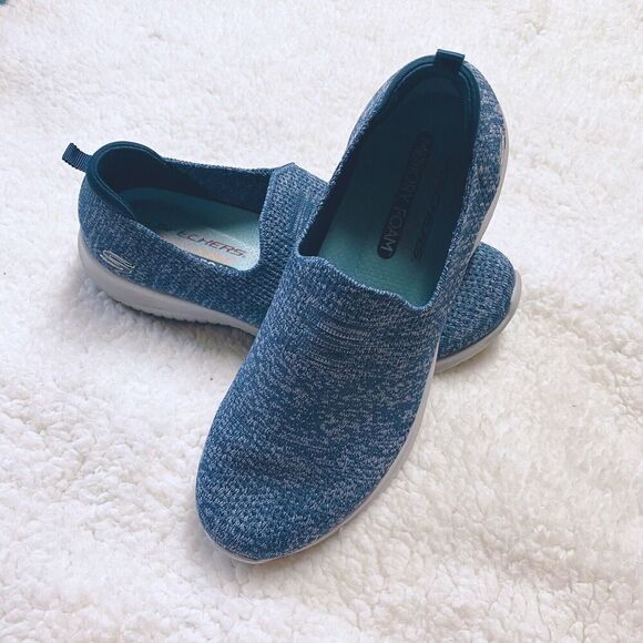 Skechers Slip On Size 8.5 Women Shoes Air Cooled Memory Foam Sneaker Slide - Picture 1 of 10